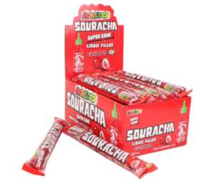 Albert's Howlers Souracha Liquid Filled Gumball Tube 2.79oz 24ct